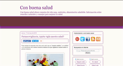 Desktop Screenshot of conbuenasalud.es
